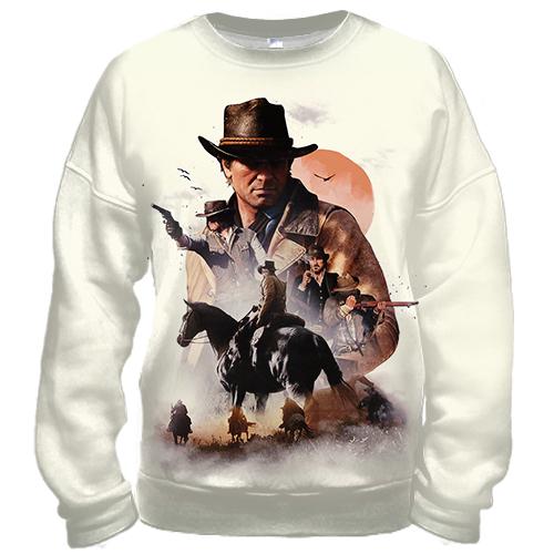 3D свитшот Red Dead Redemption ART