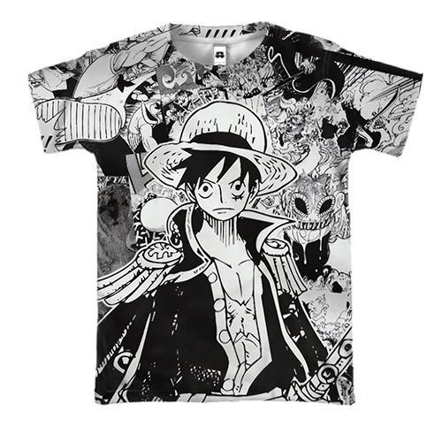 3D футболка Ван Пис, One Piece, манга