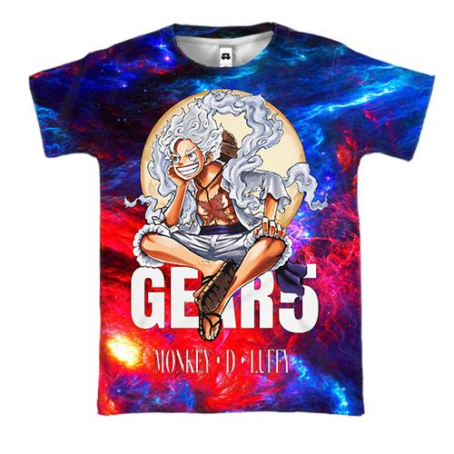 3D футболка Monkey D Luffy - One Piece, Gear 5