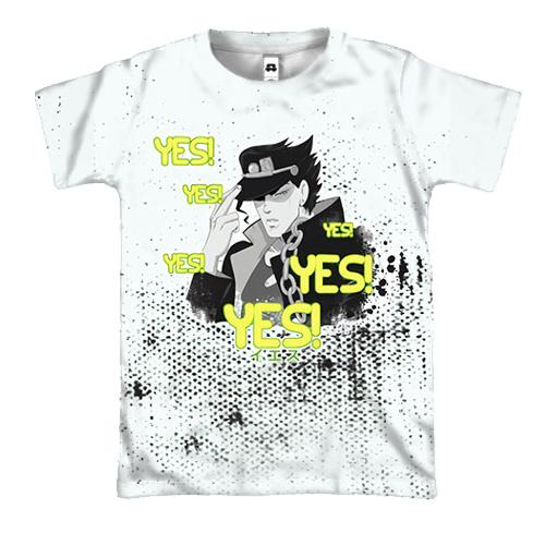 3D футболка Джотаро Yes, Yes - Неймовірні пригоди ДжоДжо