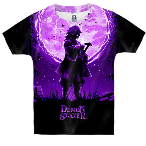 Дитяча 3D футболка Гію Томіока - Клинок, який знищує демонів