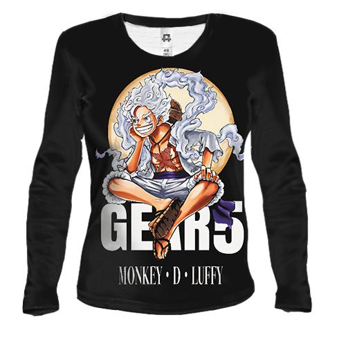 Жіночий 3D лонгслів Monkey D Luffy 5 Gear