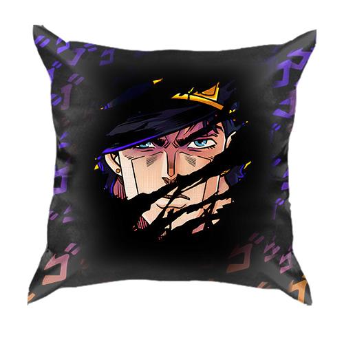 3D подушка Лицо Джотаро - JOJO`S BIZARRE ADVENTURE