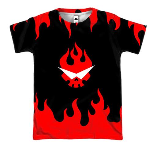 3D футболка GURREN LAGANN, LOGO