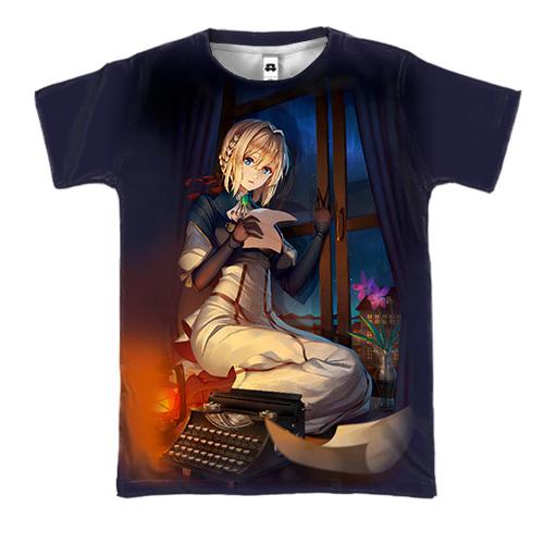 3D футболка Violet Evergarden