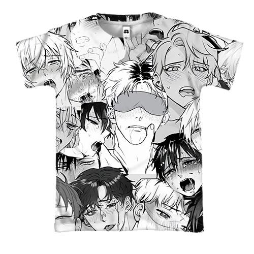 3D футболка Ahegao (man)