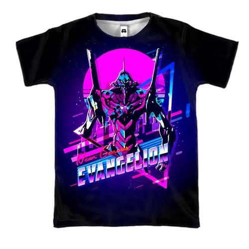 3D футболка Eva01, NeonGenesis - Evangelion