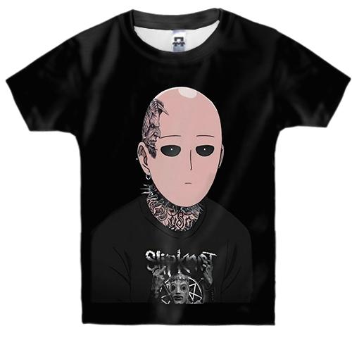 Дитяча 3D футболка Saitama, Slipknot - OnePunchMan