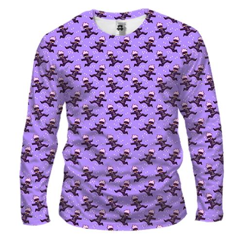 Чоловічий 3D лонгслів Satoru Gojo, pattern