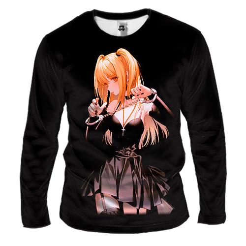 Мужской 3D лонгслив Misa Amane - Death Note