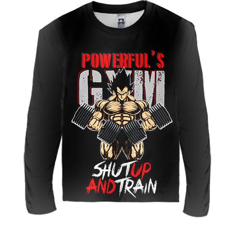 Дитячий 3D лонгслів Powerful's Gym, DragonBall