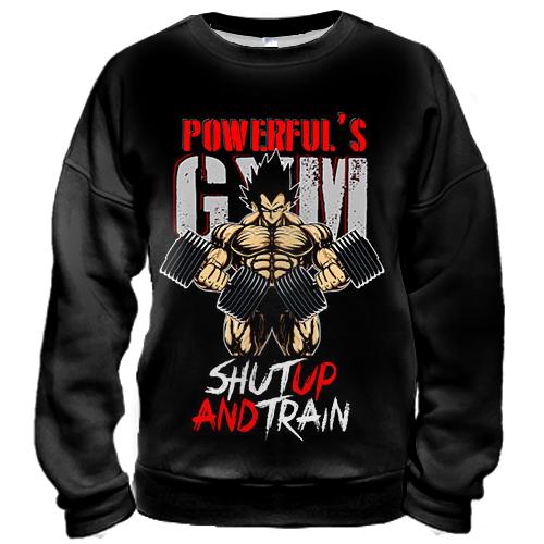 3D свитшот Powerful's Gym, DragonBall