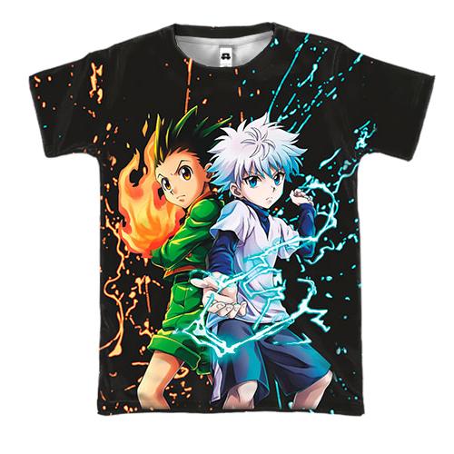 3D футболка Ґон та Кіллуа - Hunter x Hunter