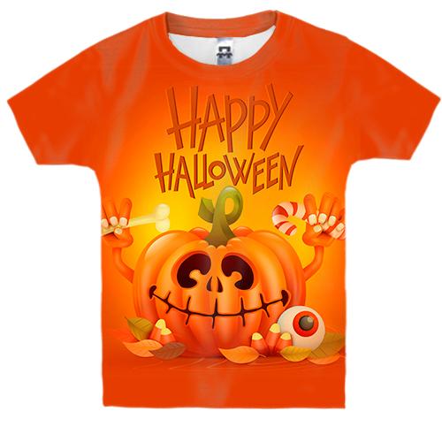 Дитяча 3D футболка Happy Halloween 2