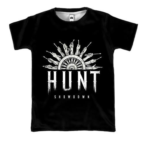 3D футболка HUNT Showdown - Колесо полювання