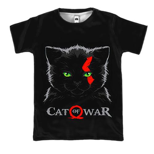 3D футболка CAT of War