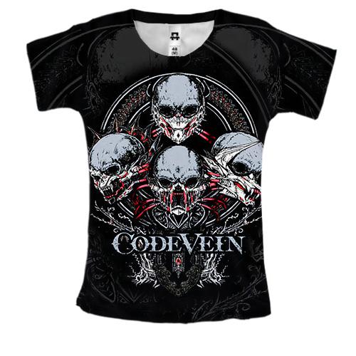 Женская 3D футболка Code Vein
