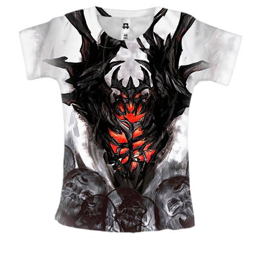 Женская 3D футболка Dota 2- Shadow Fiend