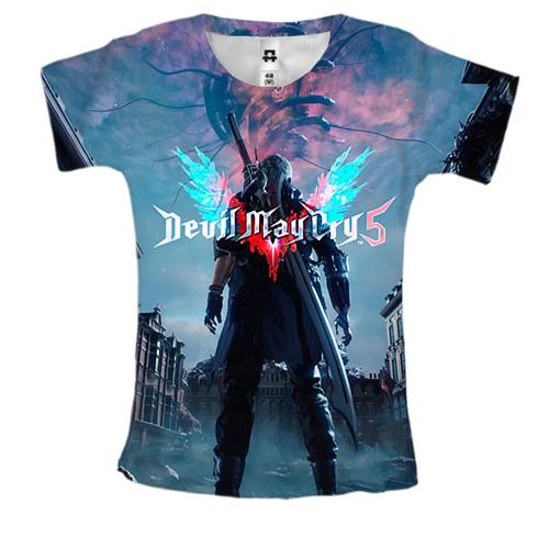 Жіноча 3D футболка Devil May Cry 5
