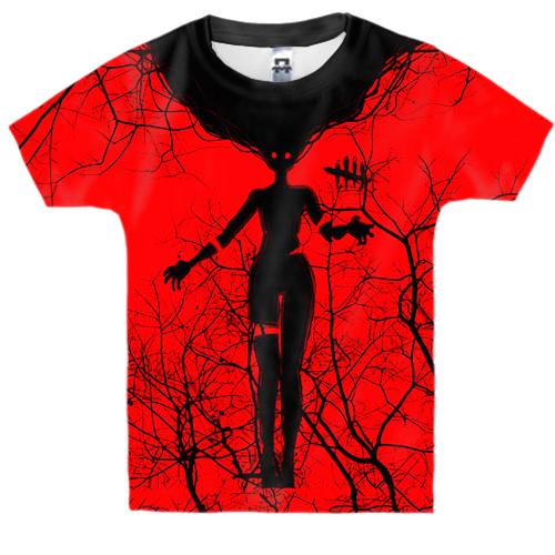 Дитяча 3D футболка Dead by Daylight, ghost