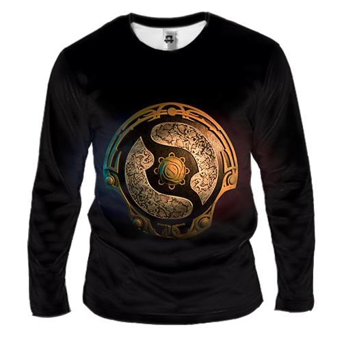 Мужской 3D лонгслив The International - Dota 2 Aegis