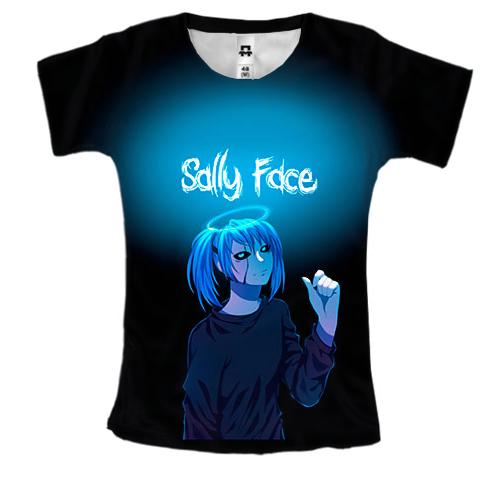 Женская 3D футболка Взрослый Салли - SALLY FACE