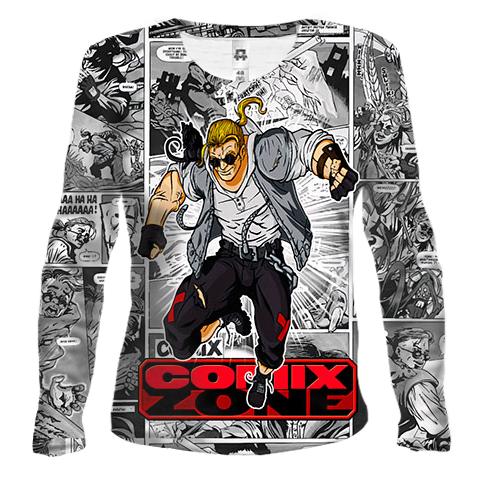 Женский 3D лонгслив ComixZone