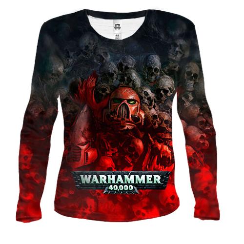 Женский 3D лонгслив Warhammer 40000 - Dawn Of War