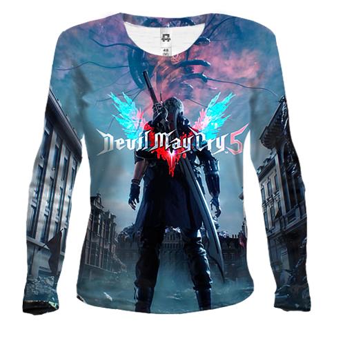 Жіночий 3D лонгслів Devil May Cry 5