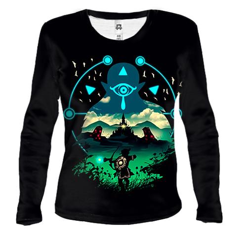 Жіночий 3D лонгслів The Legend of Zelda