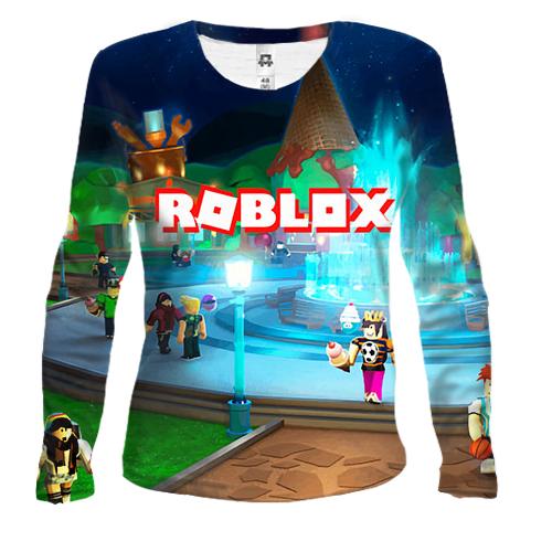 Жіночий 3D лонгслів Roblox (1)