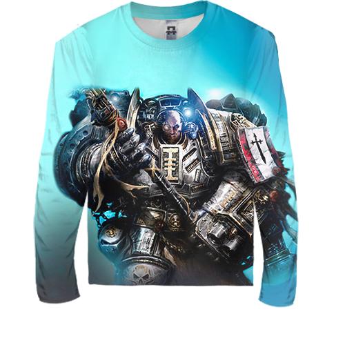 Детский 3D лонгслив Gray Knights - WH40k