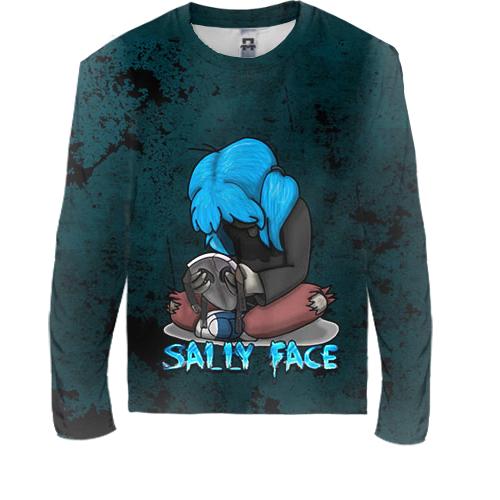 Детский 3D лонгслив Грустный Салли - SALLY FACE