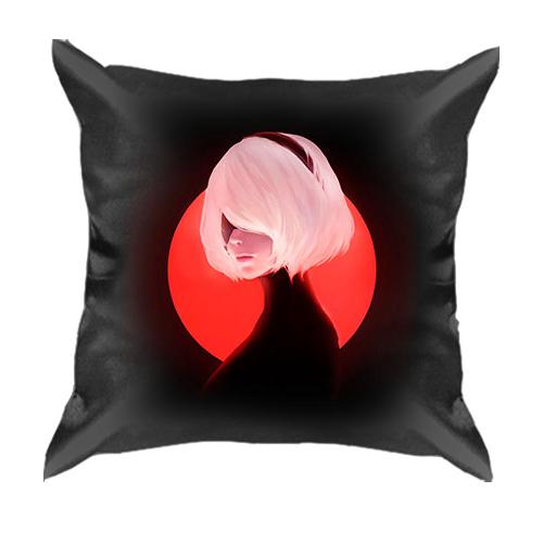 3D подушка 2B Nier Black