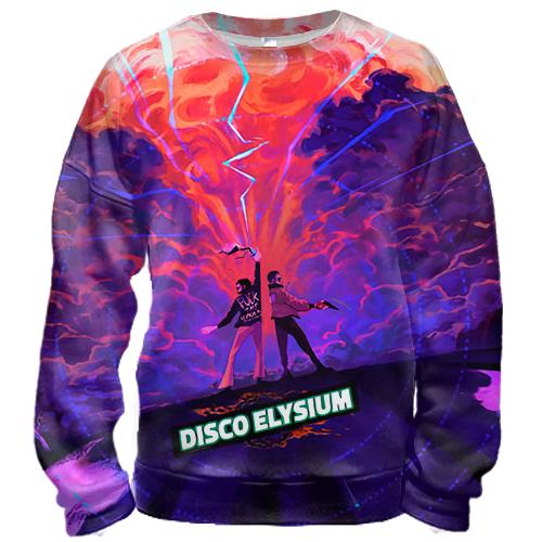 3D свитшот Disco Elysium, art