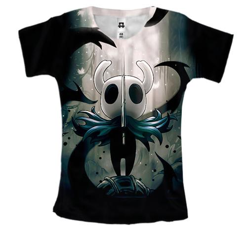 Жіноча 3D футболка Серце порожнечі - Hollow Knight
