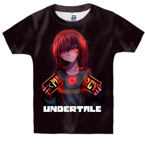Детская 3D футболка Chara, Mercy - Undertale