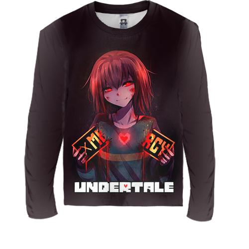 Детский 3D лонгслив Chara, Mercy - Undertale