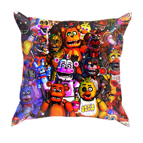 3D подушка Персонажі гри - Five Nights at Freddy's