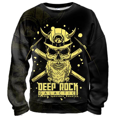 3D свитшот Deep Rock Galactic - Danger Darkness Dwarves