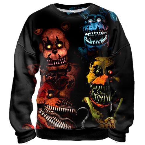 3D свитшот Five Nights at Freddy's