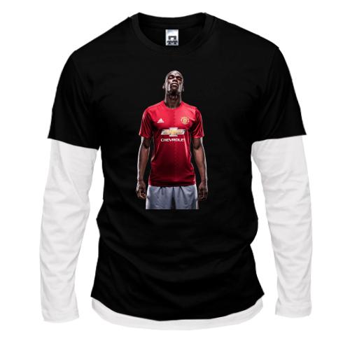 Лонгслив комби  с Paul Pogba
