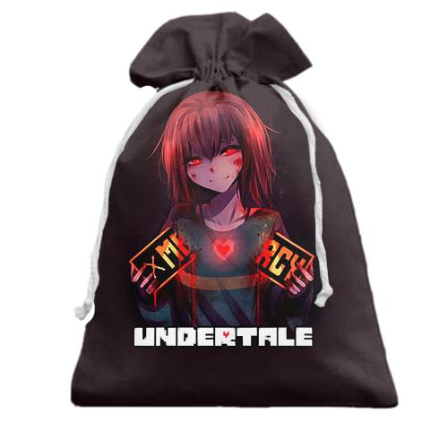 Подарочный мешочек Chara, Mercy - Undertale