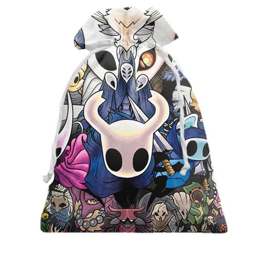 Подарочный мешочек Персонажи игры Hollow Knight