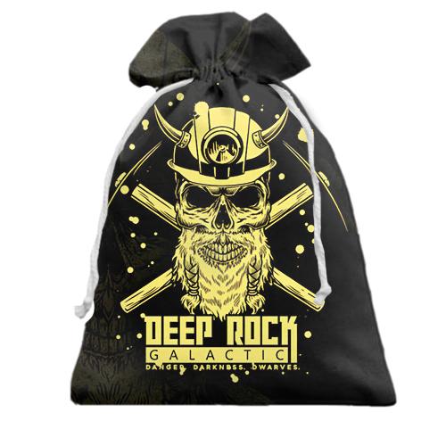 Подарочный мешочек Deep Rock Galactic - Danger Darkness Dwarves
