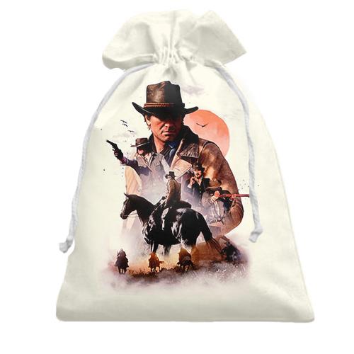 Подарочный мешочек Red dead Redemption 2 Art
