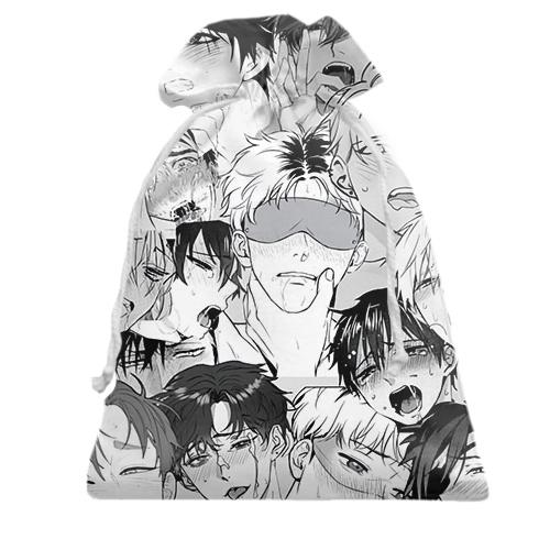 Подарочный мешочек Ahegao (man)