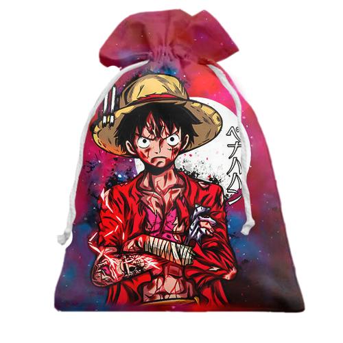Подарочный мешочек Луффи - One Piece, Большой Куш
