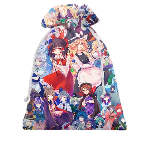Подарочный мешочек Touhou Project персонажи