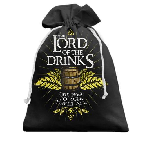 Подарочный мешочек Lord of The Drinks